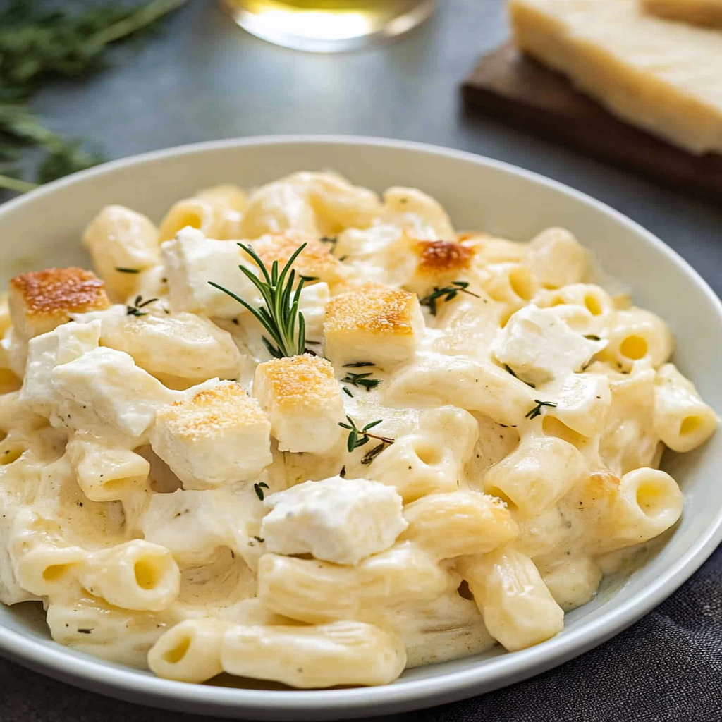 Goat Cheese Mac N Cheese